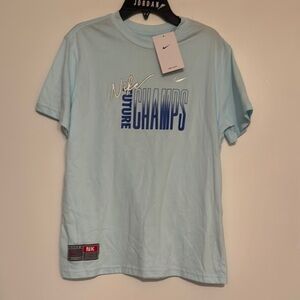Nike Light Blue Graphic T-Shirt